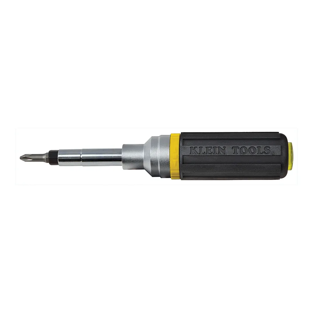 Desarmador de caja/desarmador multipunta, 6 en 1, con matraca